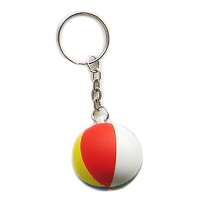 Custom pu keychain basketball anti stress ball