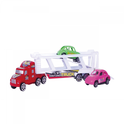 Wholesale friction vehicle trailer toy with free wheels mini car