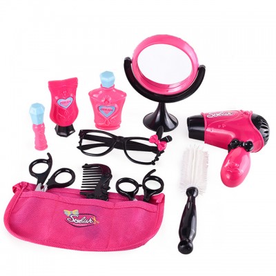 Fashion girl beauty toy kids beauty salon case toy