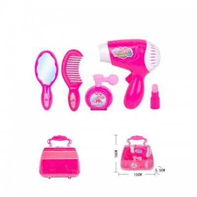 Fashion beauty play set toy girl dress tool set pretend play toy