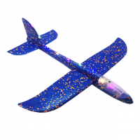 Hot Selling Children's Outdoor Hand Throwing Gliders EPP Foam Plane with light