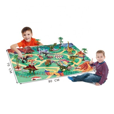 Education Dinosaur play mat with tree for kids