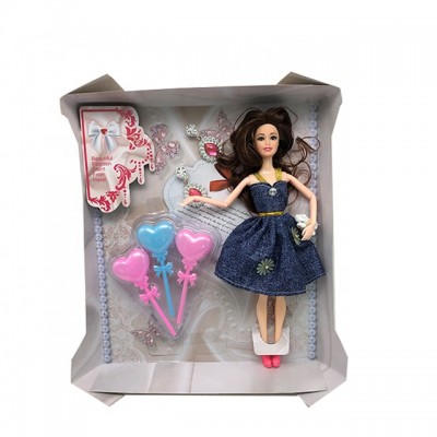 Pretty doll set toys children doll gift for kids