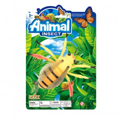 Wholesale realistic plastic model hollow animal insect bee toy