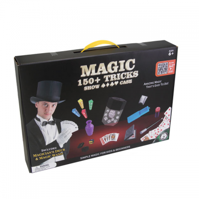 Hot Sale Magic Game Set Magic Playing Cards Toy Set 150 Magic Trick Toy For Kids