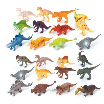 Realistic Looking 5" Dinosaurs Pack of 12 Large Plastic Assorted Dinosaur Figures