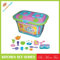 JTH80036 cooking set cart toy kitchen set toys for girls